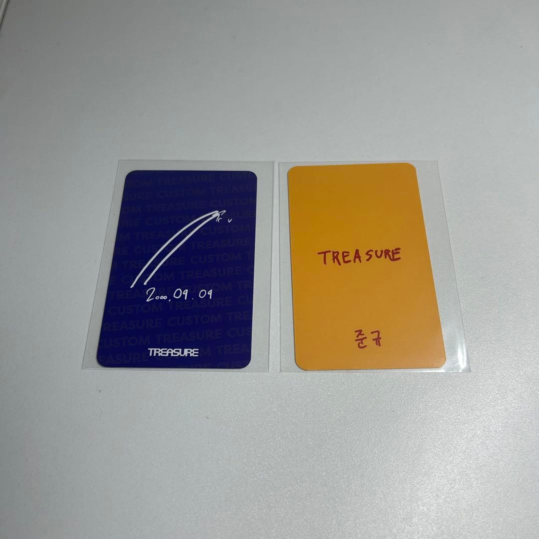 TREASURE costum md 特典 トレカ ジュンギュ