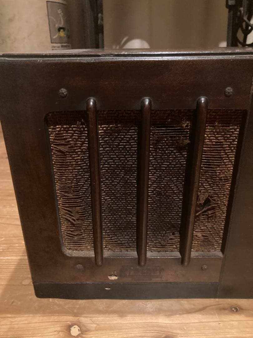 昭和レトロ　双葉電気 真空管ラジオベース Bluetoothスピーカー