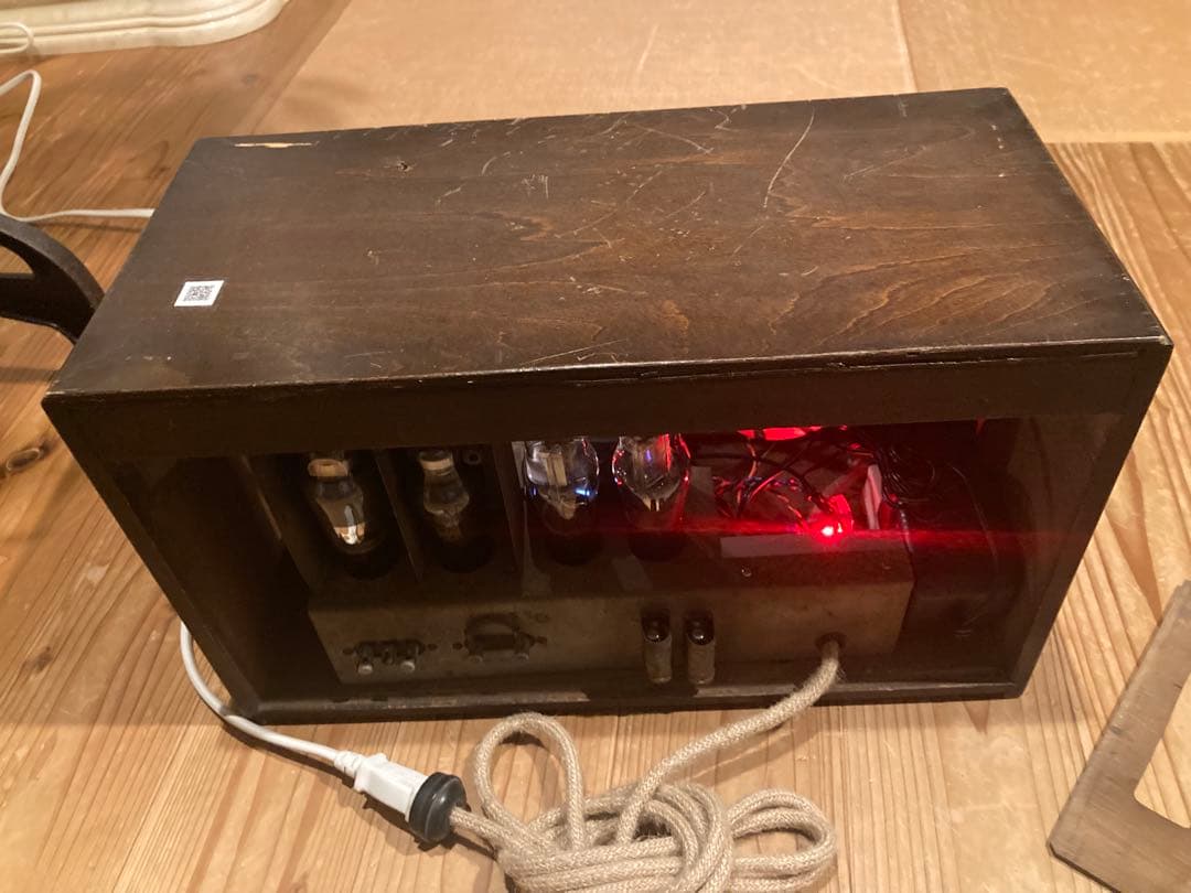 昭和レトロ　双葉電気 真空管ラジオベース Bluetoothスピーカー