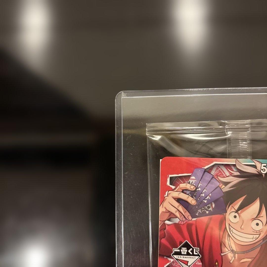 【完美品未開封】モンキー・D・ルフィ OP13-001 L 一番くじ PROMO