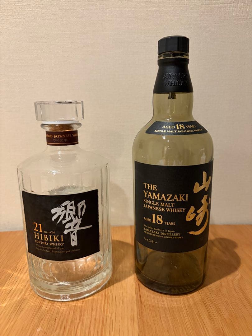 Hibiki 21年 & Yamazaki 18年 セット