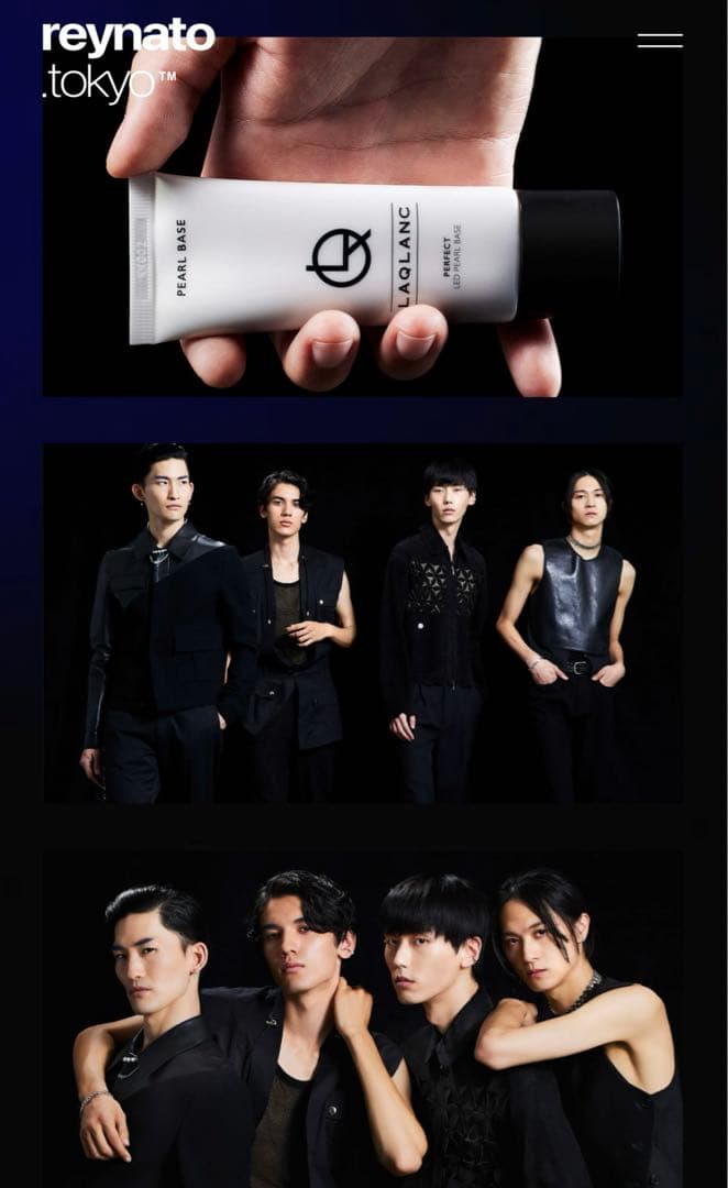 LAQLANCラクラン韓国製スキンケアセット（男性用）