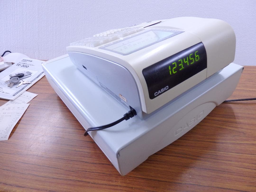 CASIO TE-300 レジスター