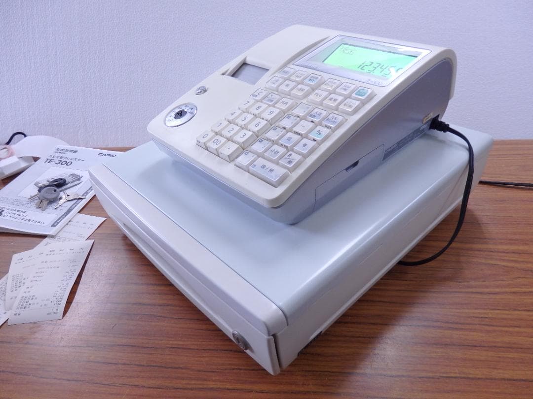 CASIO TE-300 レジスター