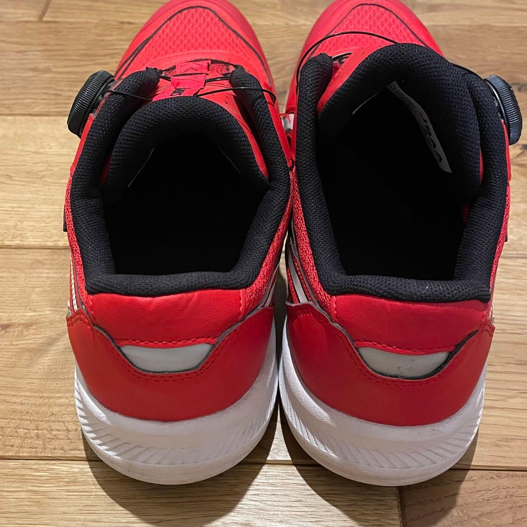中古asics WINJOB CP219 80A 27.0cm レッド/ホワイト