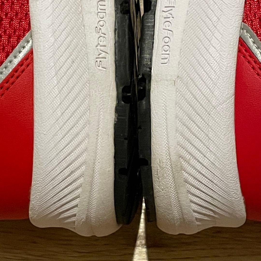 中古asics WINJOB CP219 80A 27.0cm レッド/ホワイト