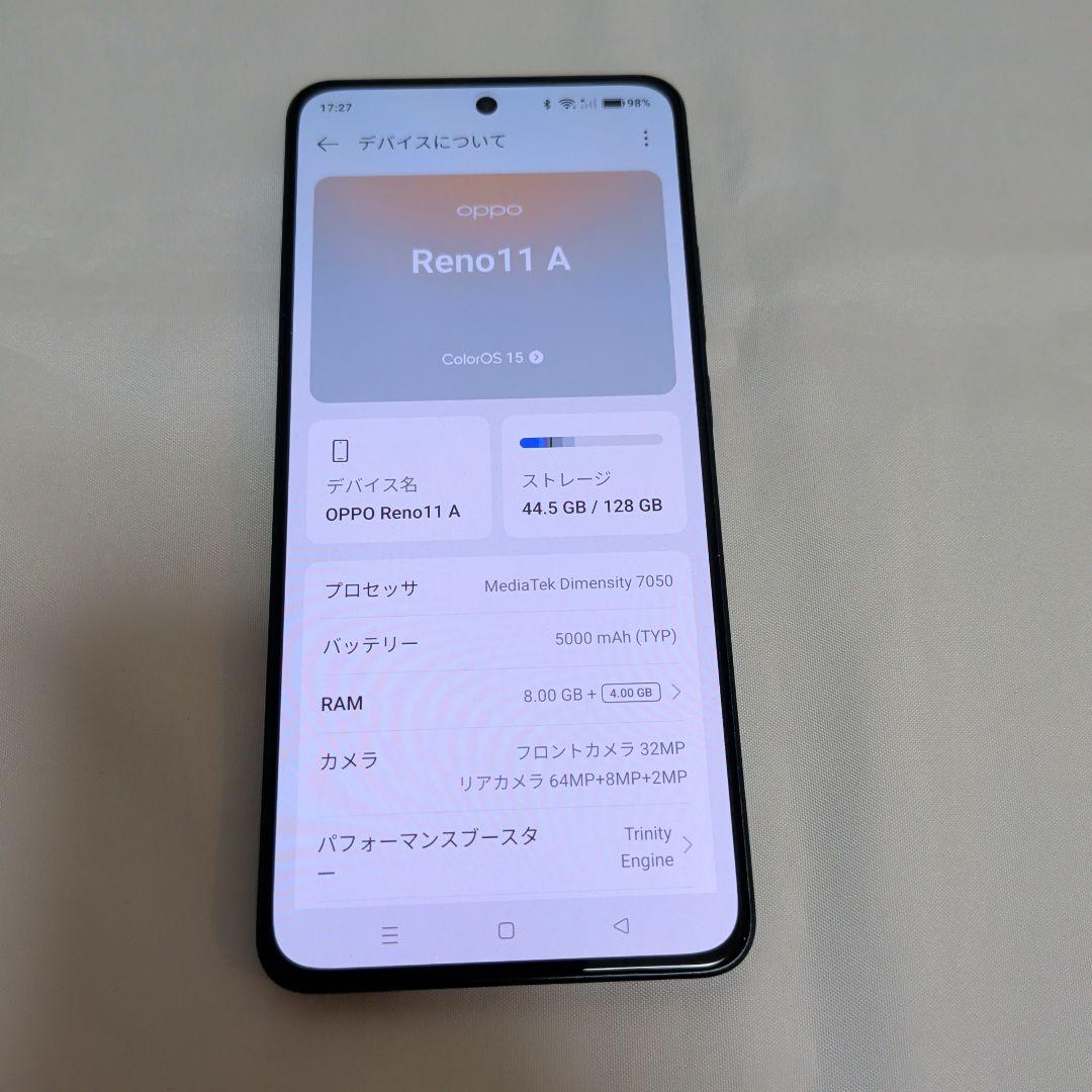 OPPO Reno11A SIMフリー版 OPPO Band2付き
