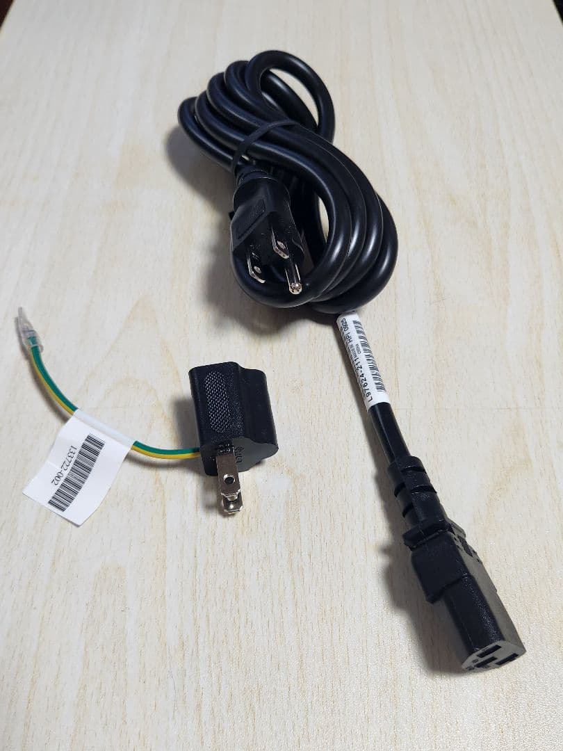 HP純正 未使用 キーボード マウス 電源ケーブル スタンド 各3つセット