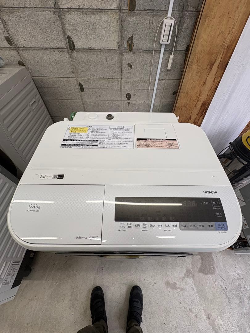 配送+保証付 日立 BD-NV120CE6L 分解洗浄商品