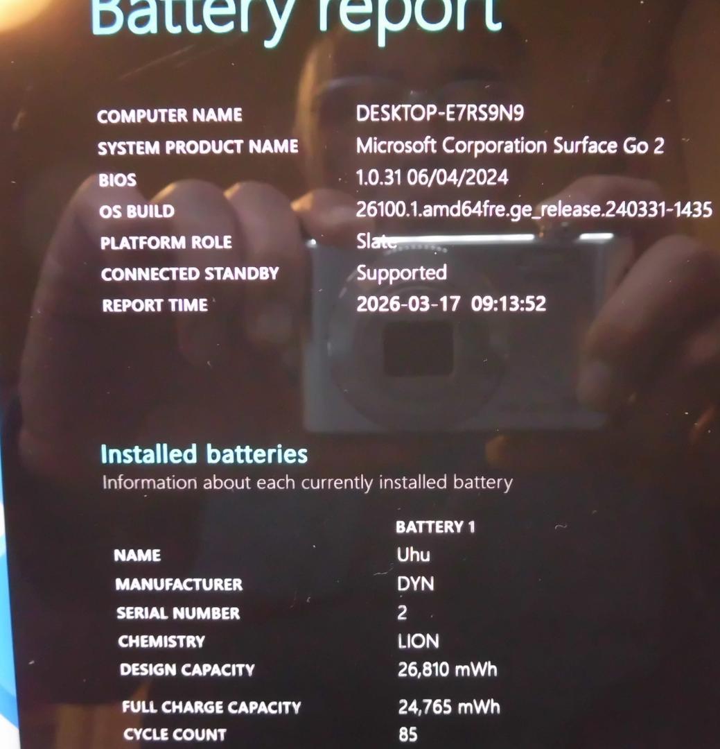 Surface Go 2 第8世代 Core m3/8GB/128GB/LTE①