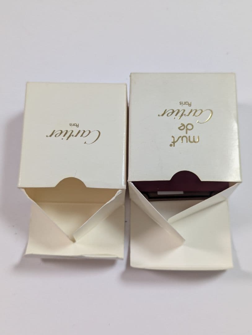 カルティエリングケース　2点セット　空箱