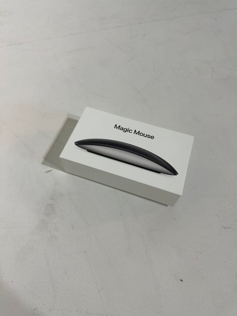 Apple Magic Mouse - ブラック（Multi-Touch対応）