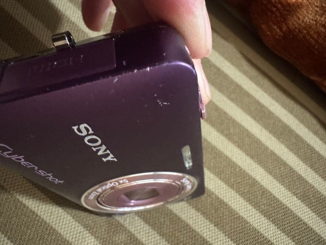 SONY Cyber-shot 紫色 5倍光学ズーム