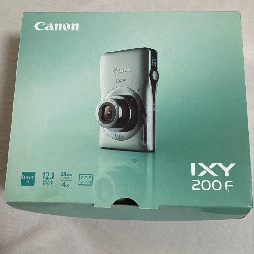 Canon IXY 200F 箱付き キャノン デジカメ シルバー