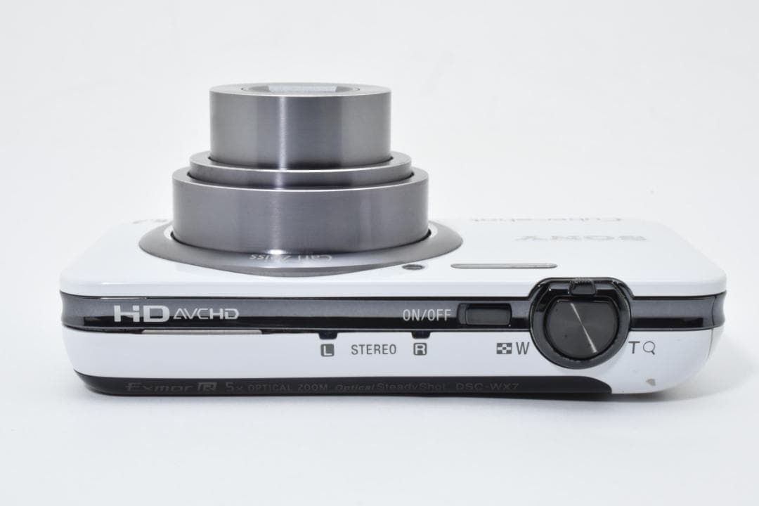 ソニー　SONY Cyber-shot DSC-WX7 ホワイト 動作確認済