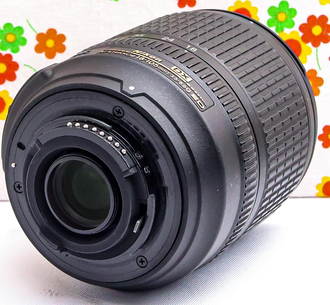 美品☆Nikon AF-S 18-105mm☆１本で広角〜中望遠まで対応♪