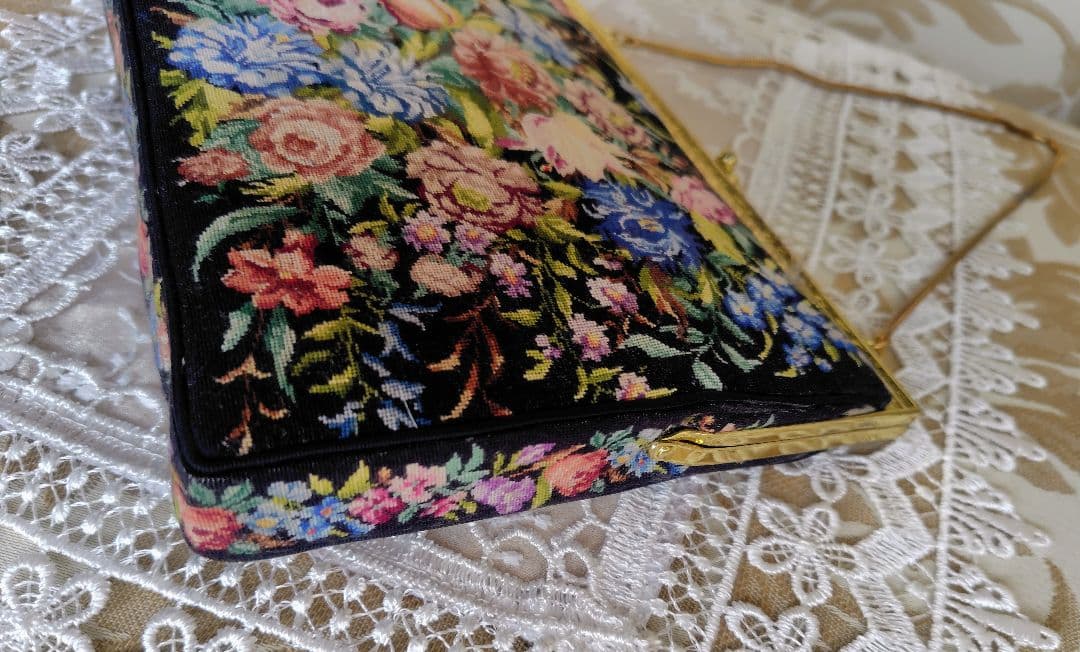 ♥プチポアン刺繍バッグ