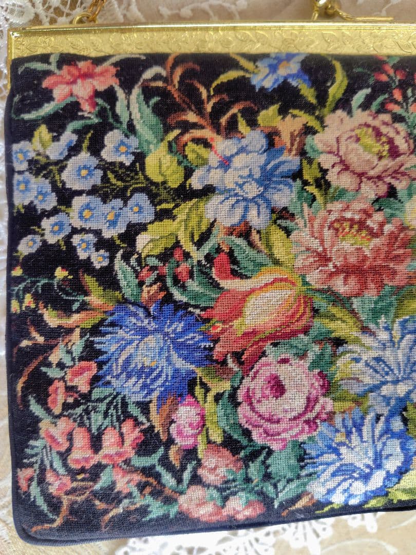 ♥プチポアン刺繍バッグ