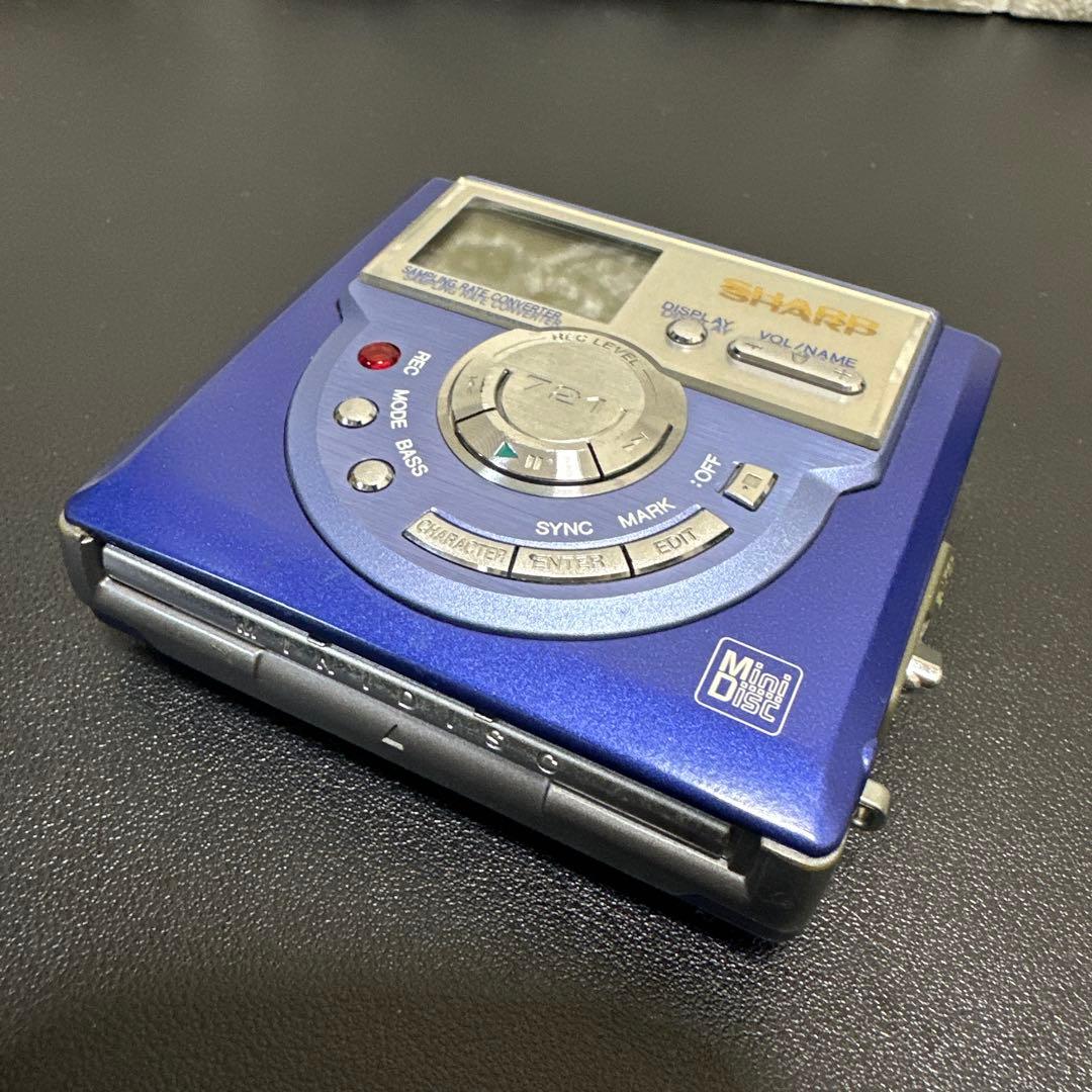 美品　SHARP MDレコーダー MS721 ジャンク　　現状品