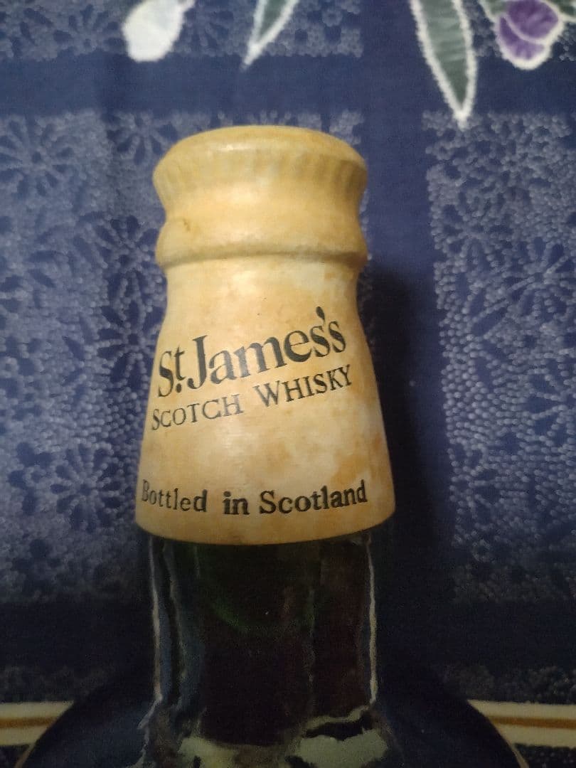 未開栓。古酒。St.James's スコッチウイスキー 760ml 43度