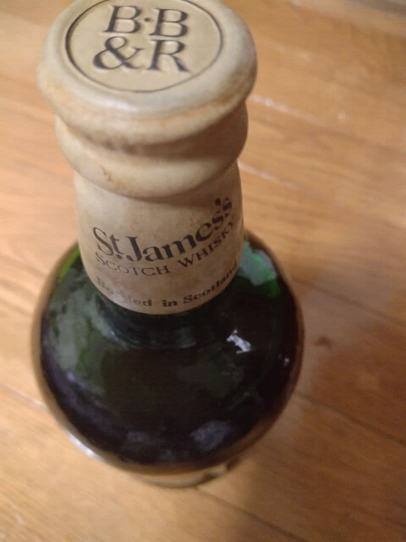 未開栓。古酒。St.James's スコッチウイスキー 760ml 43度