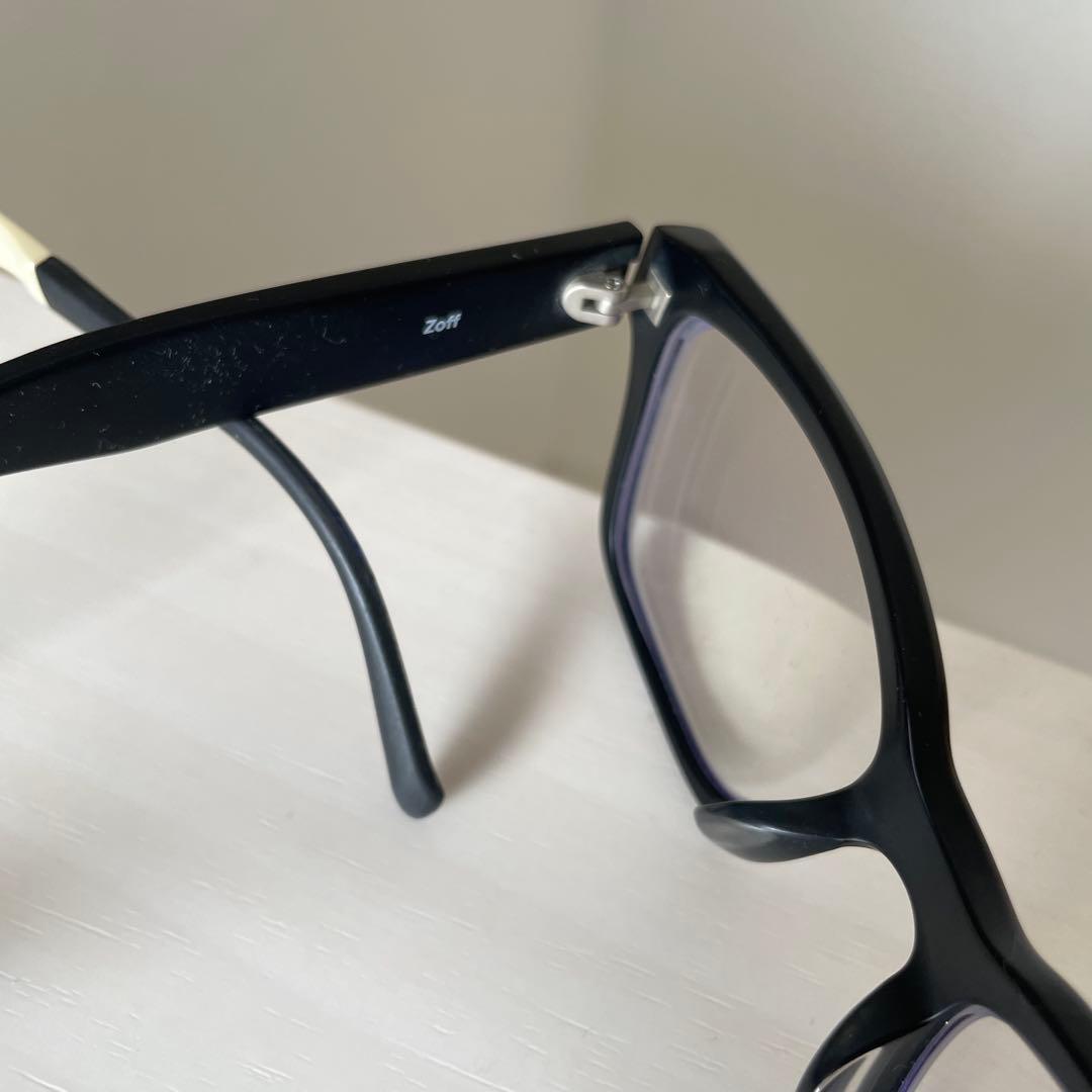 Zoff メガネ　トータス柄 黒縁メガネ　まとめあ売り