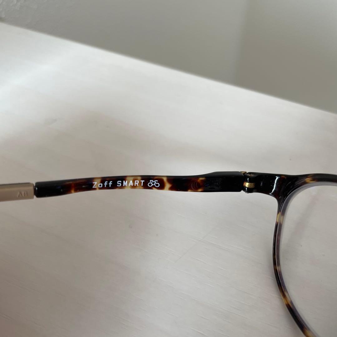 Zoff メガネ　トータス柄 黒縁メガネ　まとめあ売り