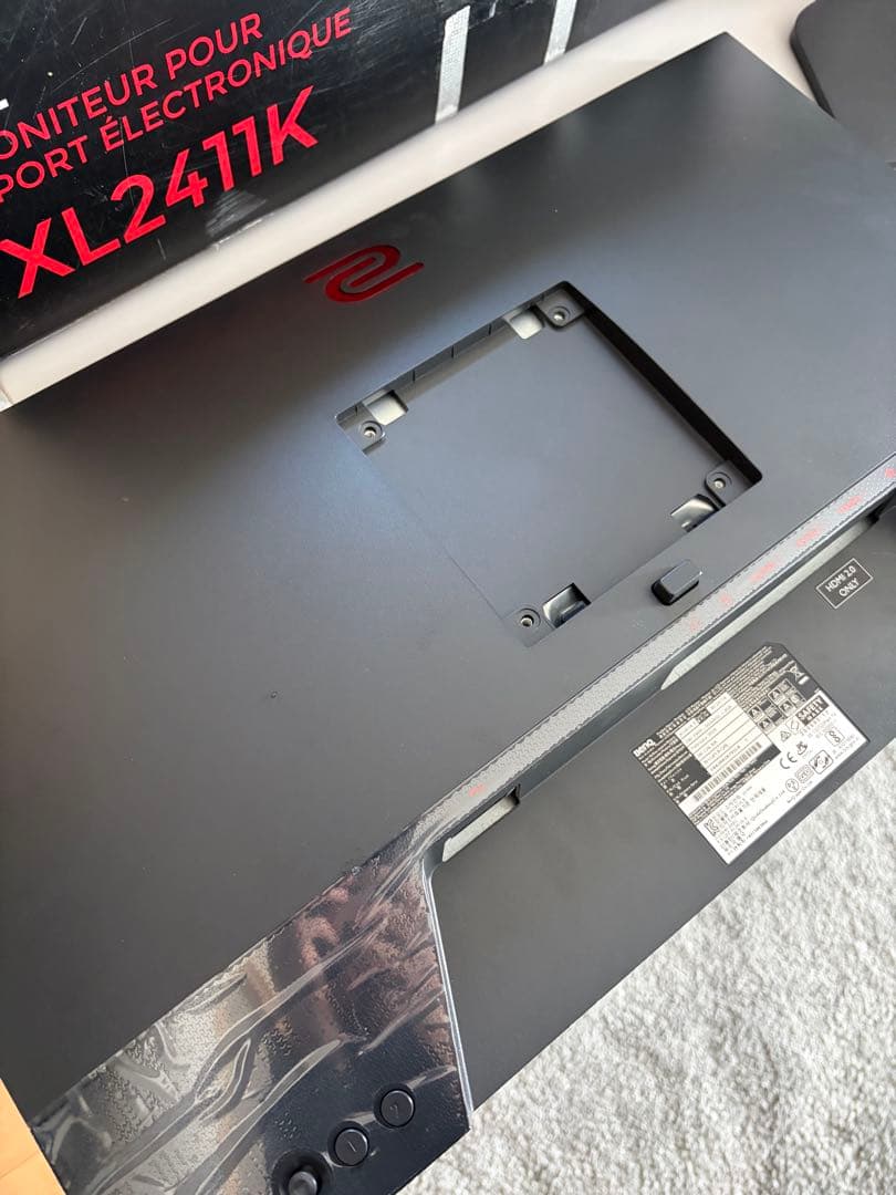 BenQ XL2411K ゲーミングモニター 本体