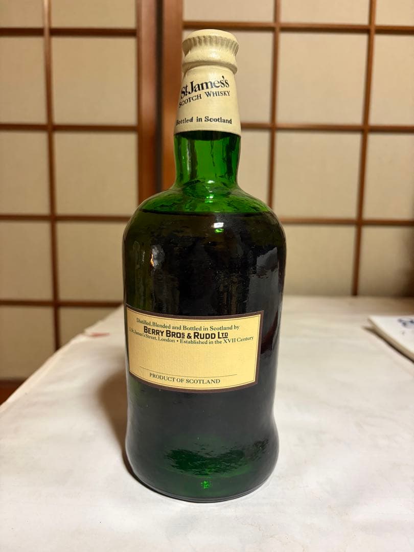 【未開栓】St. James's Very Old Scotch Whisky