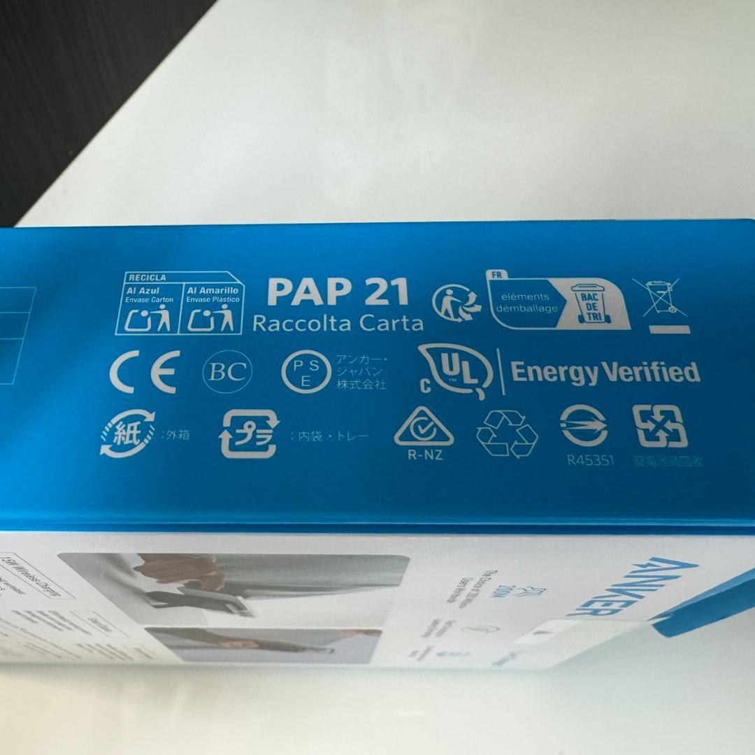 ★★新品　Anker MagGo Power Bank 　A1654011