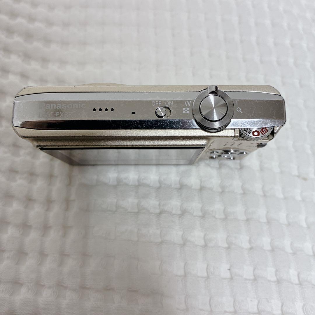 【完動品】Panasonic パナソニック LUMIXDMC-FX35 ゴールド