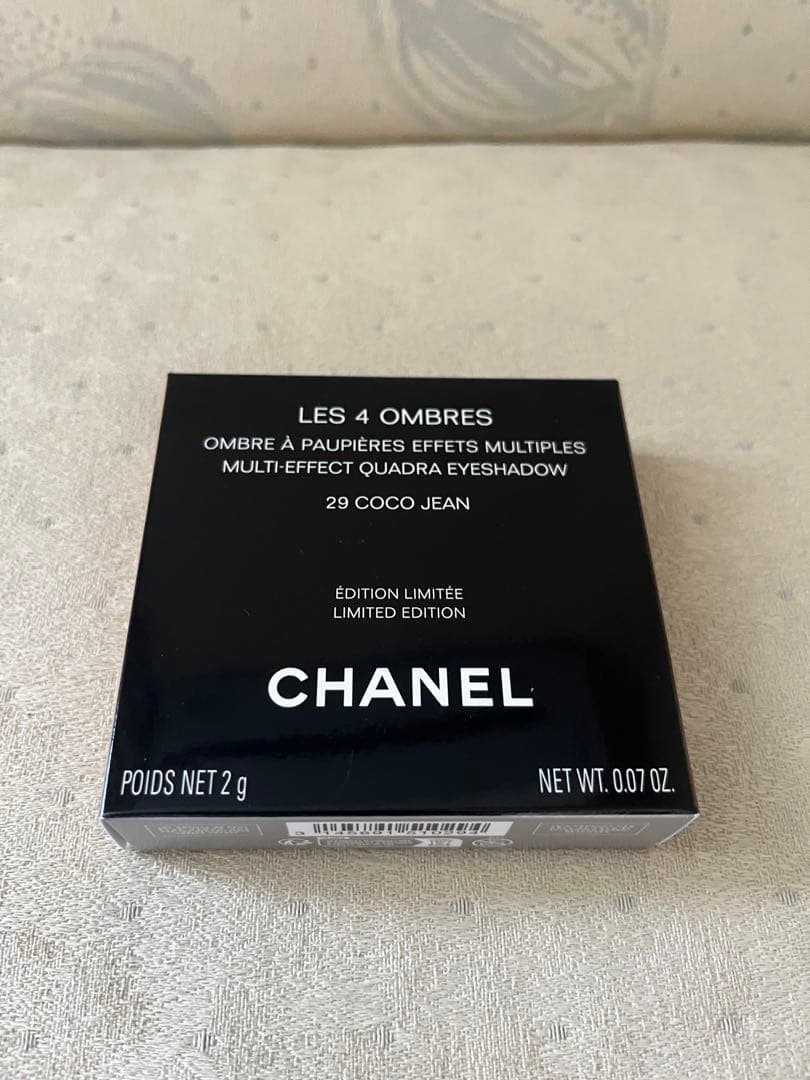 CHANEL レ キャトル オンブル 29 ココ ジーン デニム保存袋なし