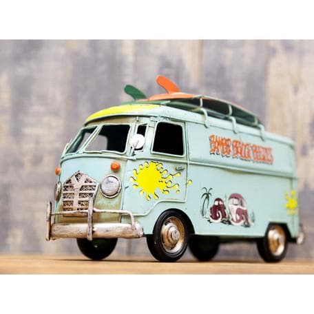 ビンテージ ブリキカー サーフ バス AZ-6873/27cm オブジェ