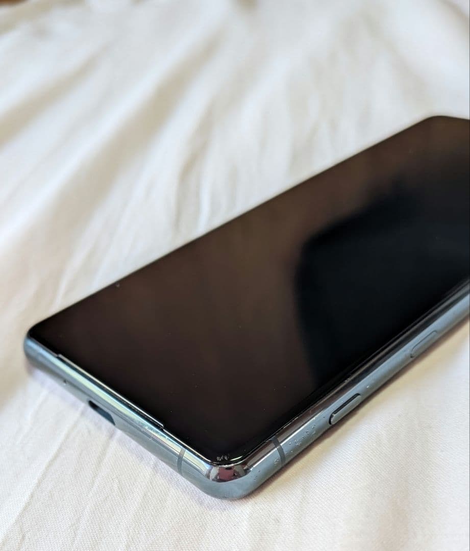 ■Xperia 5 III 128GBグリーンSOG05 SIMフリーおまけ付■
