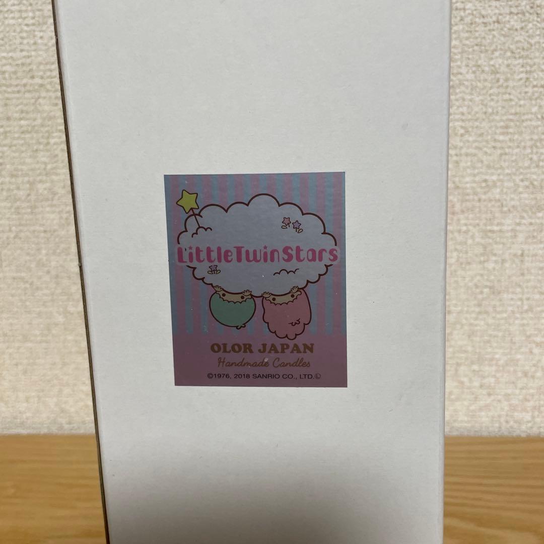 OLOR JAPAN サンリオコラボキャンドル リトルツインスターズ　キキララ