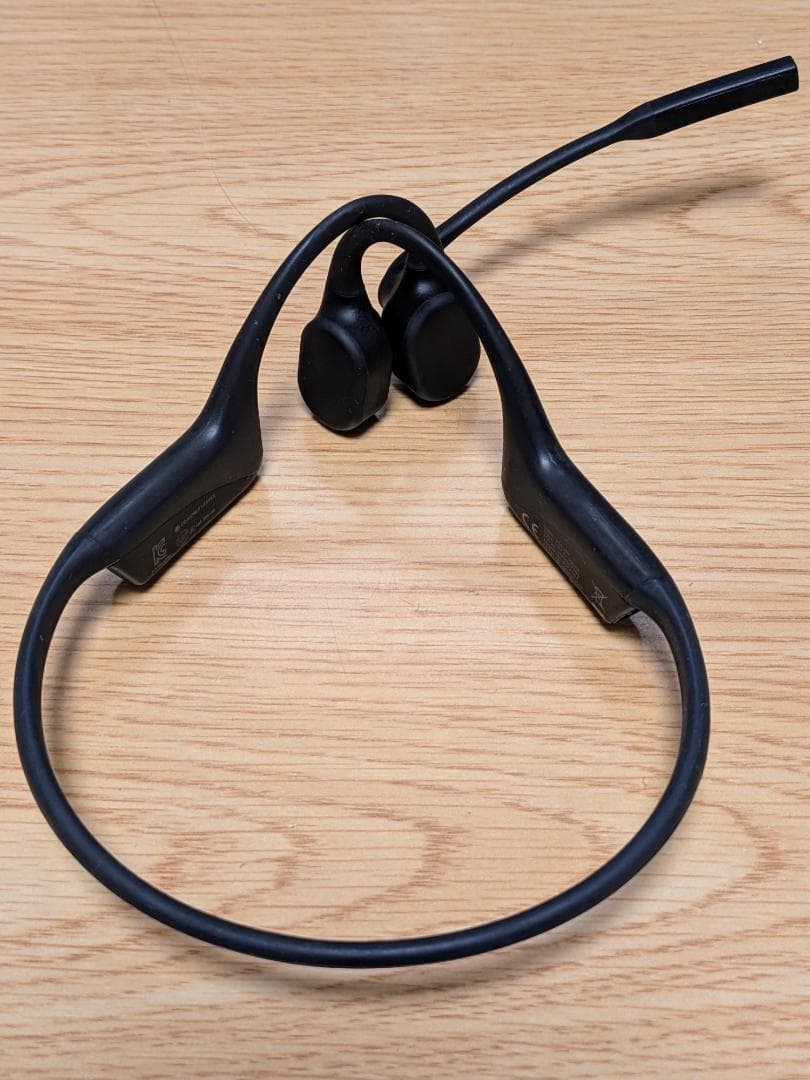 ワイヤレス骨伝導イヤホンOpenComm Shokz AFT-EP-000028