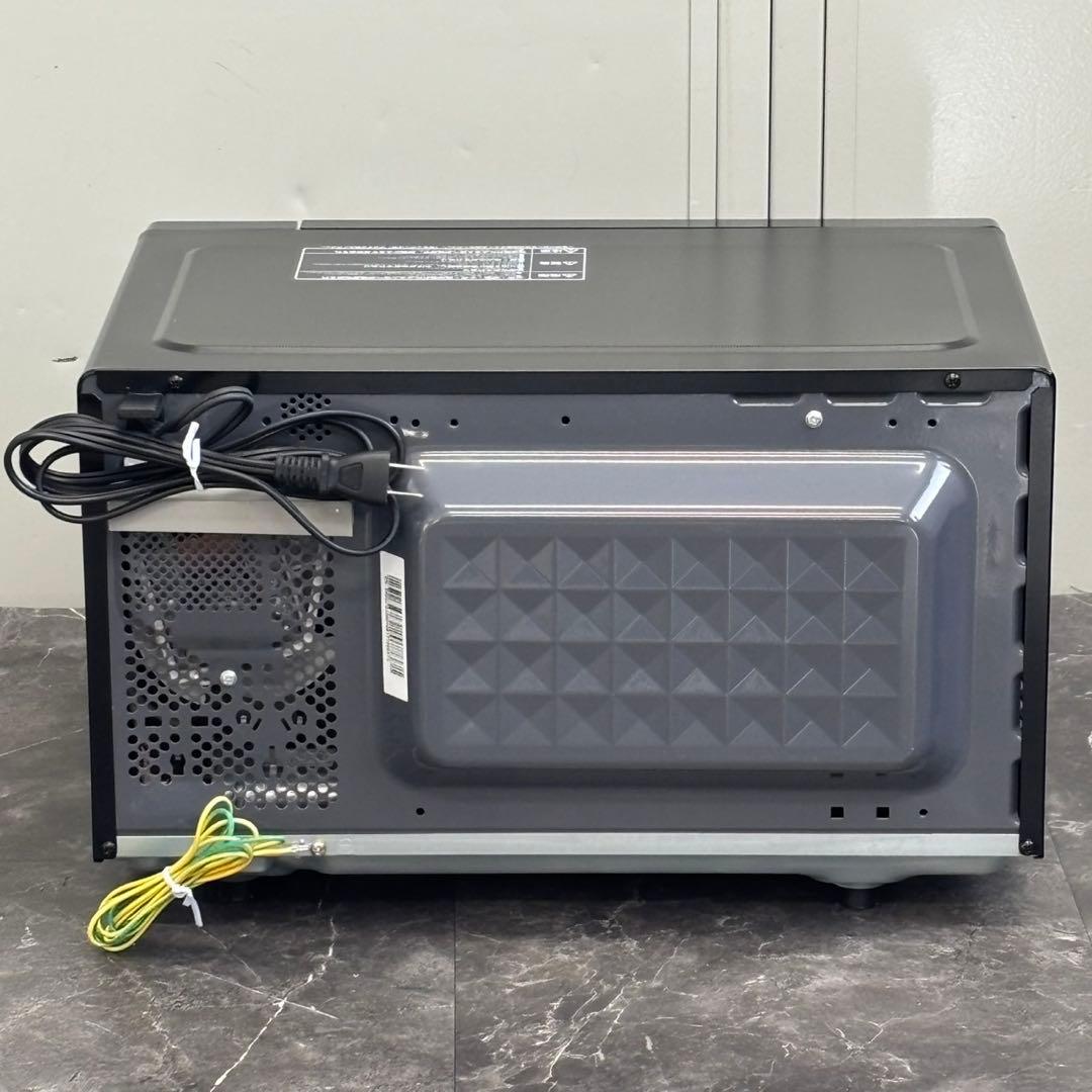ω送料込！2022年製アイリスオーヤマ フラット電子レンジ PMB-F186-B