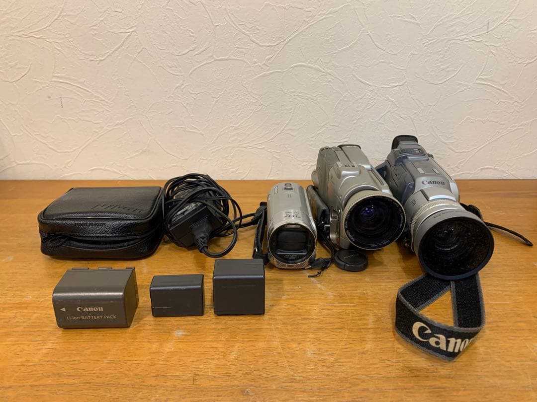 N1119-09★Canon Panasonic ビデオカメラ NIKON