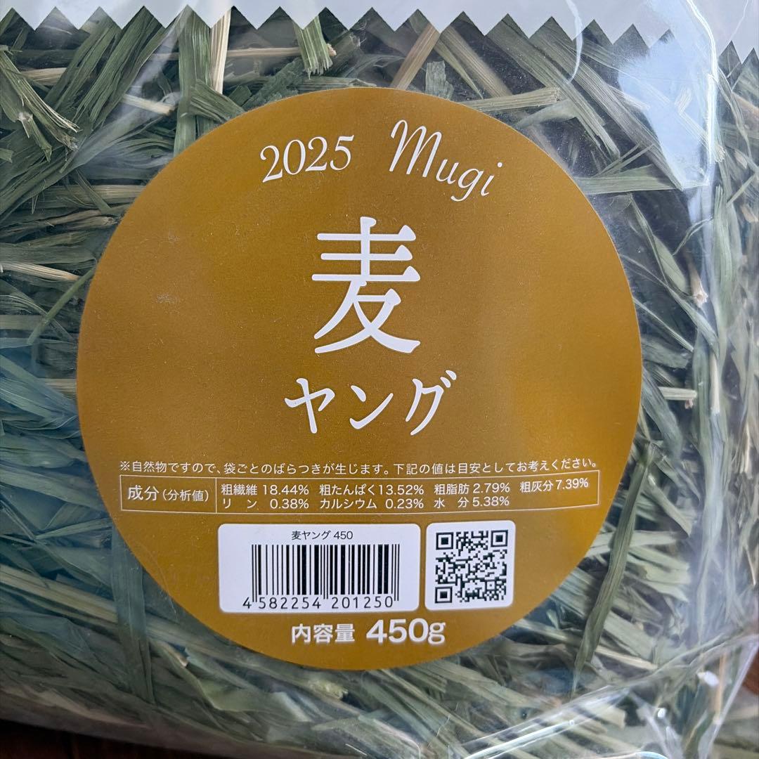 WOOLY 2025年　麦　ヤング　450g×２袋 ウーリー