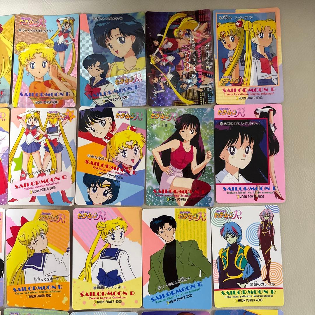 セーラームーンカード 当時物⭐︎38枚セット