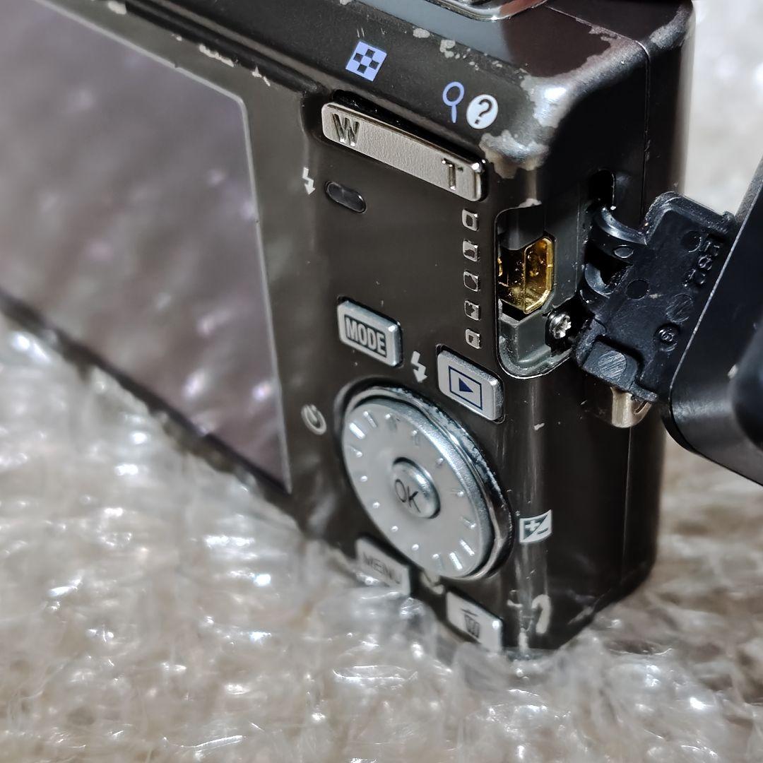 【動作確認済 程度良好】ニコン クールピクス S510 オールドコンデジ 黒系