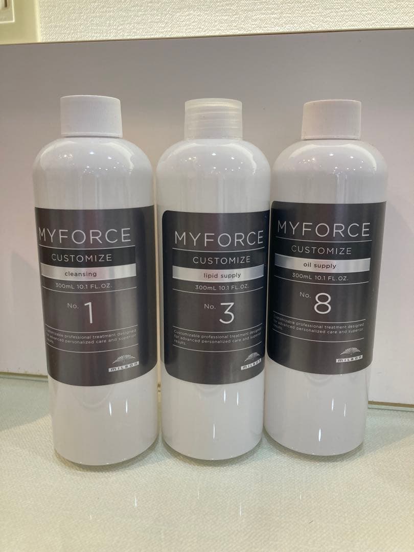 MYFORCE カスタマイズ トリートメント 9本セット