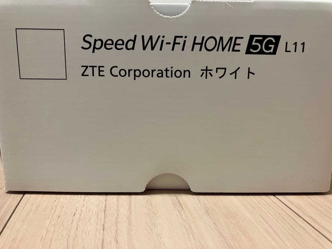 Speed Wi-Fi  5G L11 ホームルーター