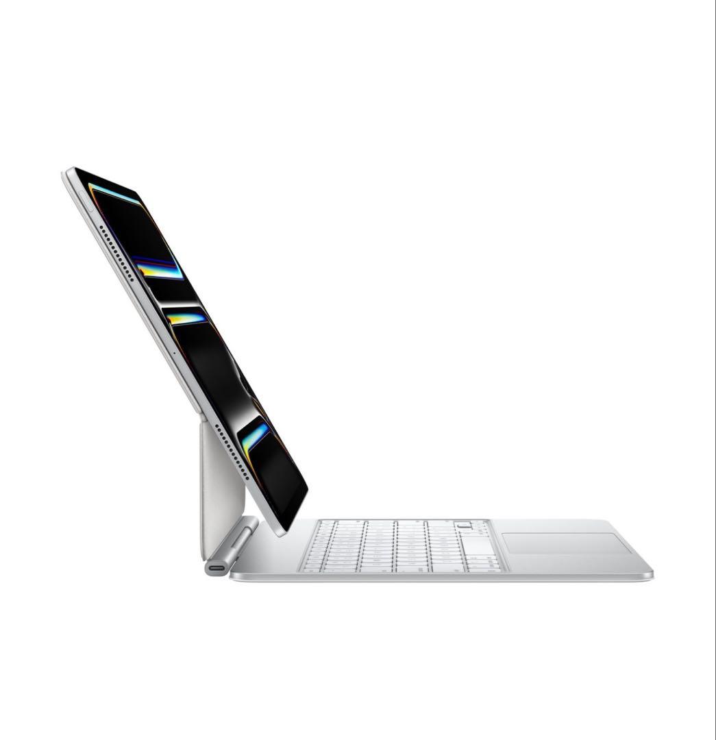 13インチiPad Pro用Magic Keyboard A2974-ホワイト