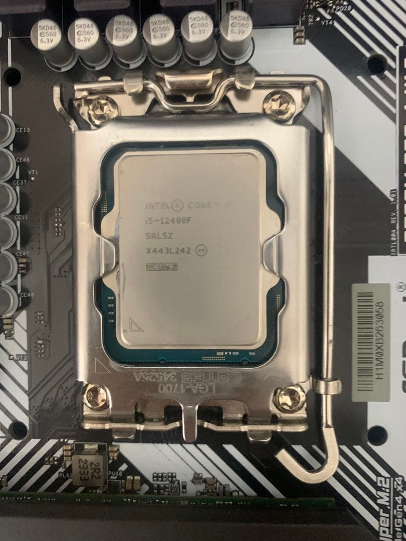 マザーボード Main B760M Pro-A Wifi + i5 12400F