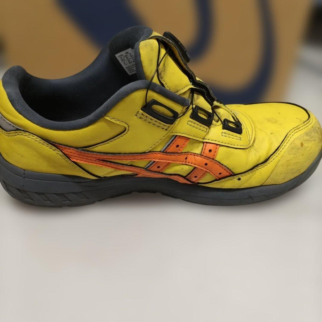 ASICS イエロー CP306 BOA安全靴
