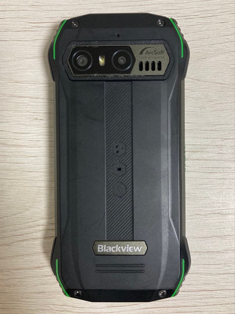 【激レア】小型タフネススマホ Blackview N6000 SE グリーン