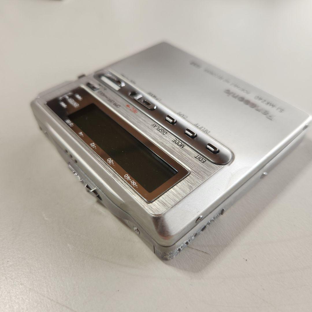 Panasonic ポータブルMDプレイヤー SJ-MR240 ジャンク品