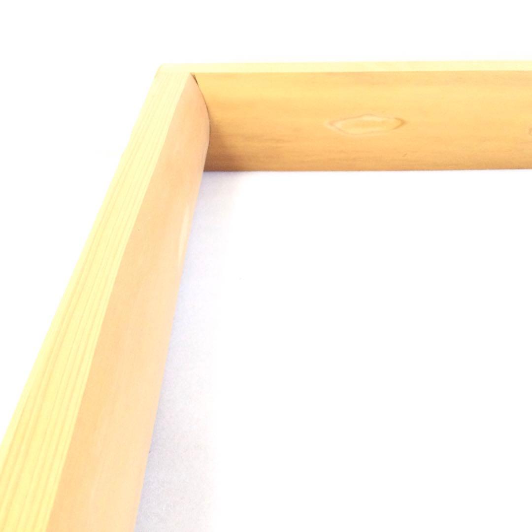 茶道具 大炉用 炉縁 天然木 紙箱付 B822