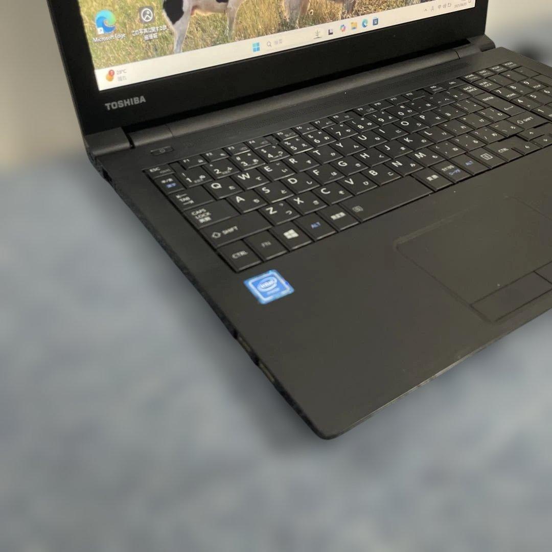 東芝　ノートパソコン　Windows11　オフィス付き　SSD　初期設定済み
